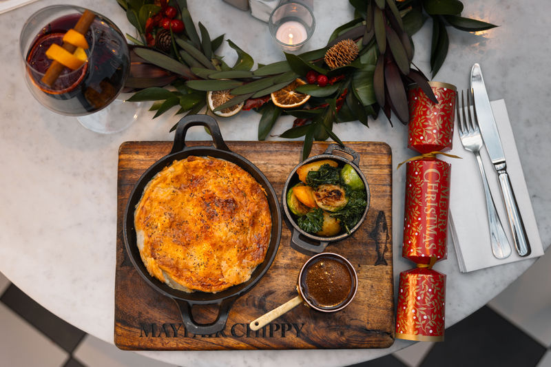 A Very Mayfair Christmas: The Mayfair Chippy Unveils Its Festive Feast