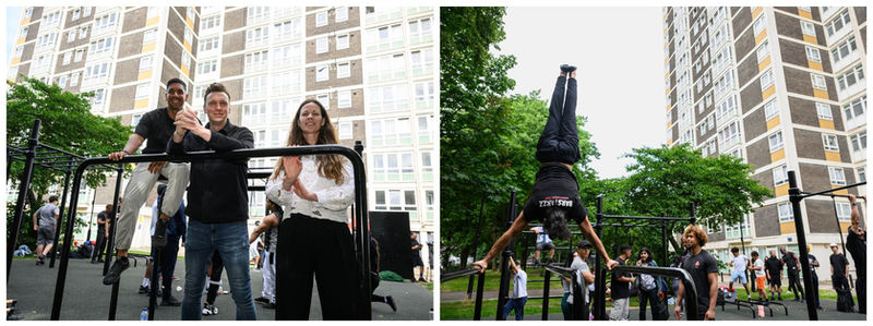 Tottenham, Get Your Sweat On: Gymbox Launches Outdoor Community Gym In Northumberland Park
