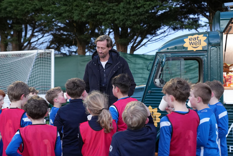 Peter Crouch Steps Into Grassroots Football with M&amp;S to Tackle Nutrition Where It Matters Most