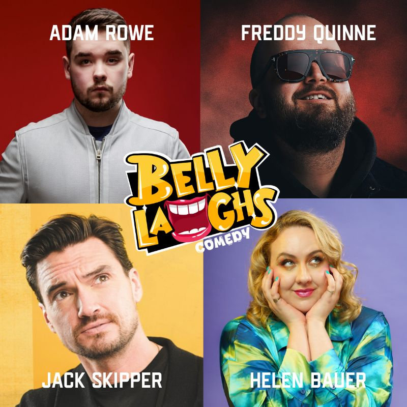 Big Belly Laughs Brings Adam Rowe and All-Star Line-Up to Market Place St Paul’s