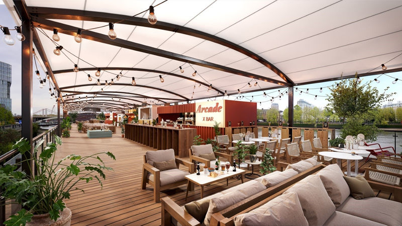 Launching For Summer, ArcadeX: A Riverside Pop-Up Destination At Battersea Power Station