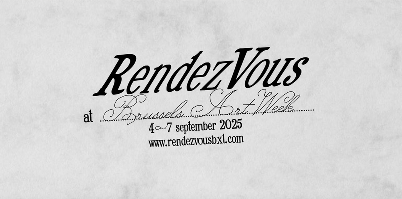 Rendezvous Launches Citywide Program For The Inaugural Edition Of Brussels Art Week
