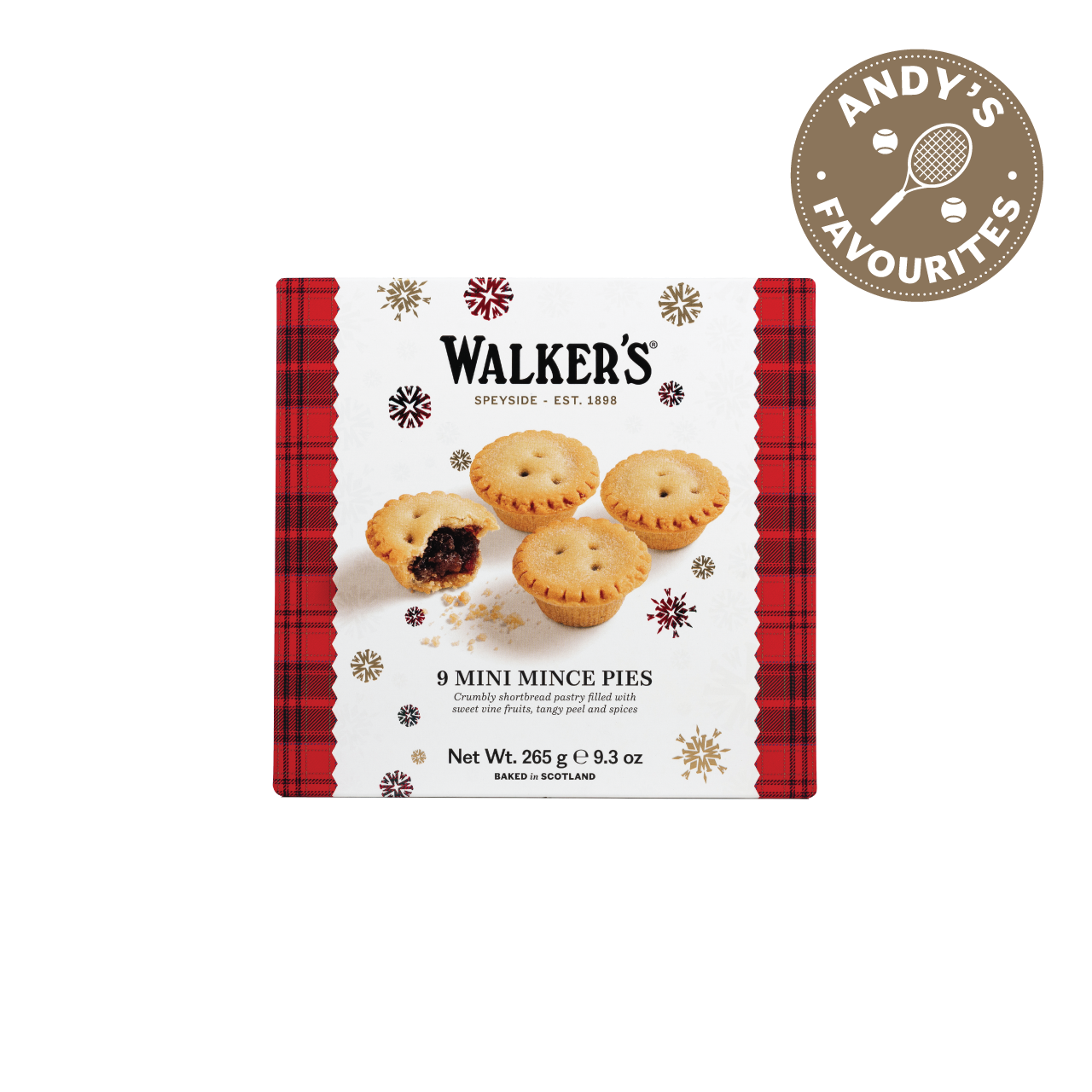 Walker’s Luxury Mini Mince Pies