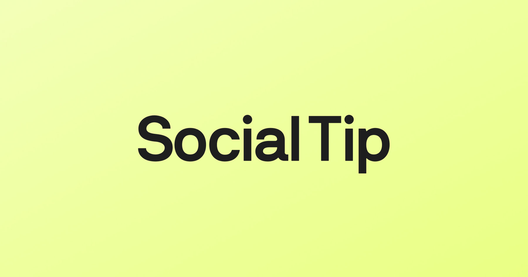 Social Tip: Redefining Brand Advocacy with Everyday Influence