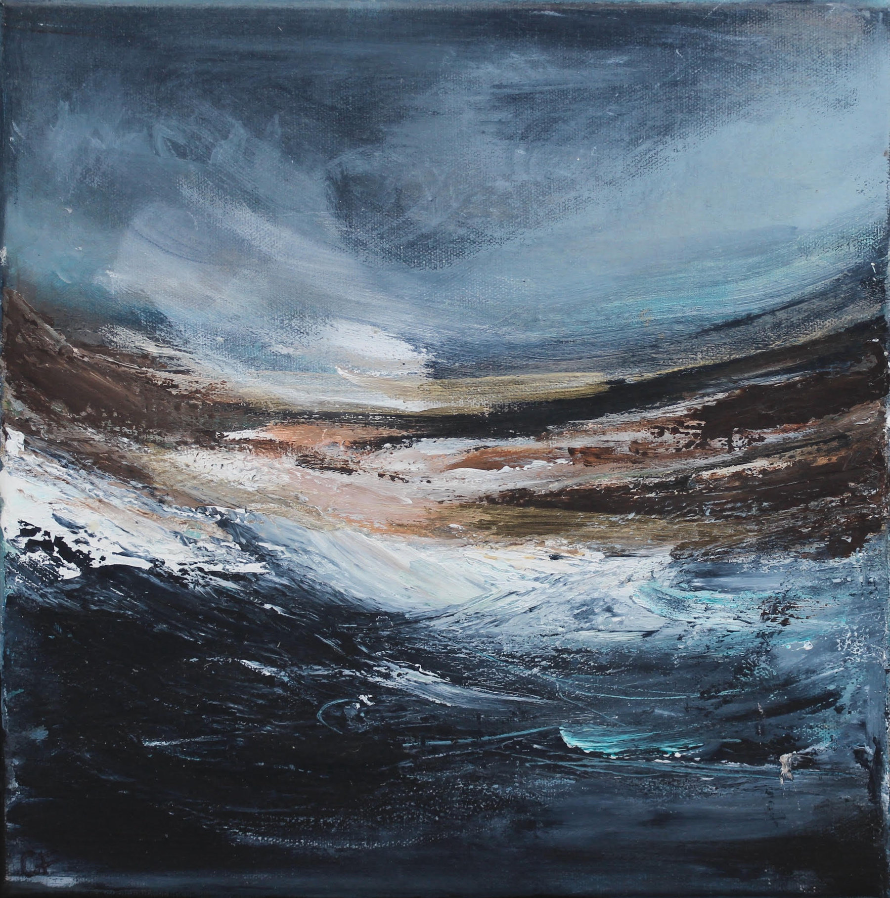 Artbycfransrud: C. Fransrud’s Journey from the North Sea to the Canvas