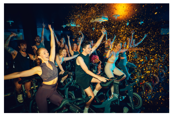 House of Trash Pride Ride at Boom Cycle Battersea with Bimini