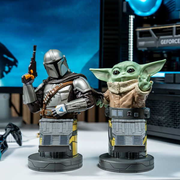 Mando and Grogu: EXG Pro Releases New Star Wars™ Controller Stands