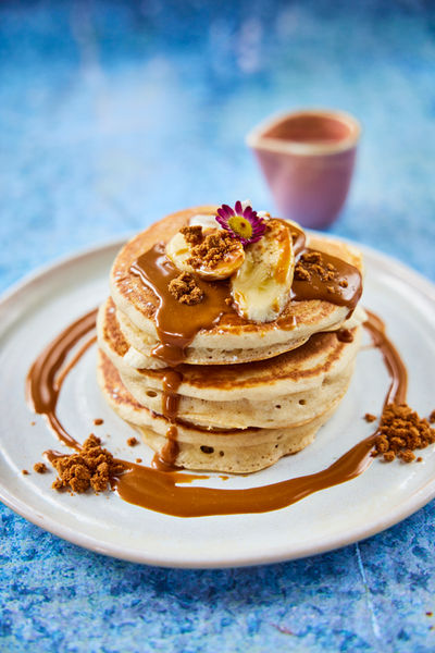 Indulge in Plant-Based Pancake Stacks: A Roundup of Mildreds and Mallow