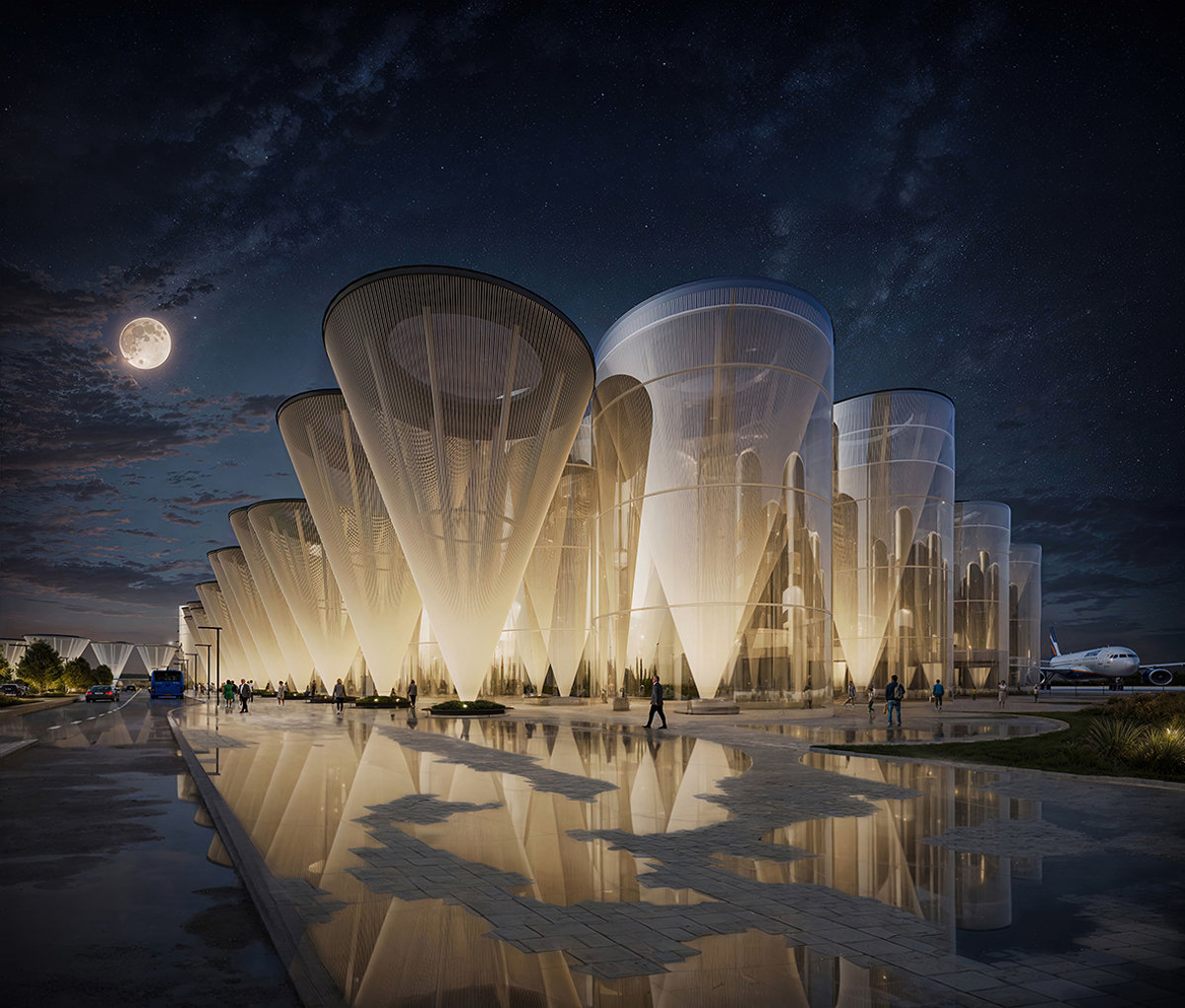 KPLN Reimagines Omsk Airport as a Contemporary Gateway Rooted in History