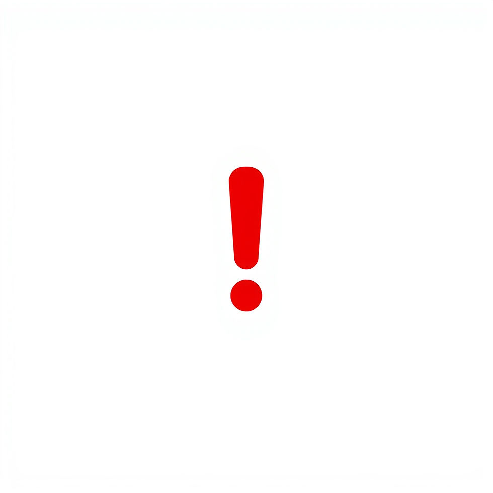 Disclaimer Sign to show ATO attention