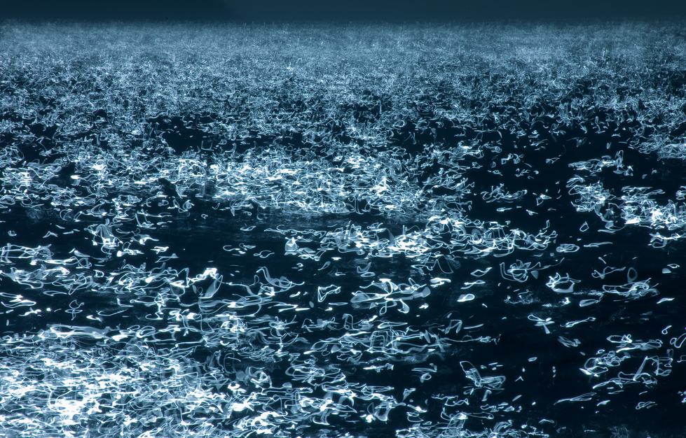 Blue Light Waves in Rio