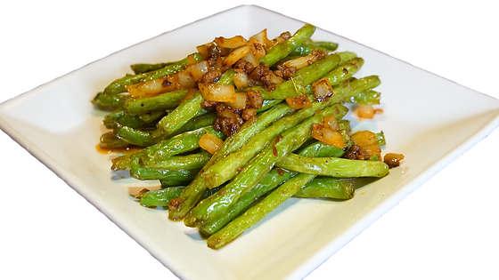 French Beans With Pork