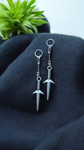 Kunai Metal Earrings | kpopsensei
