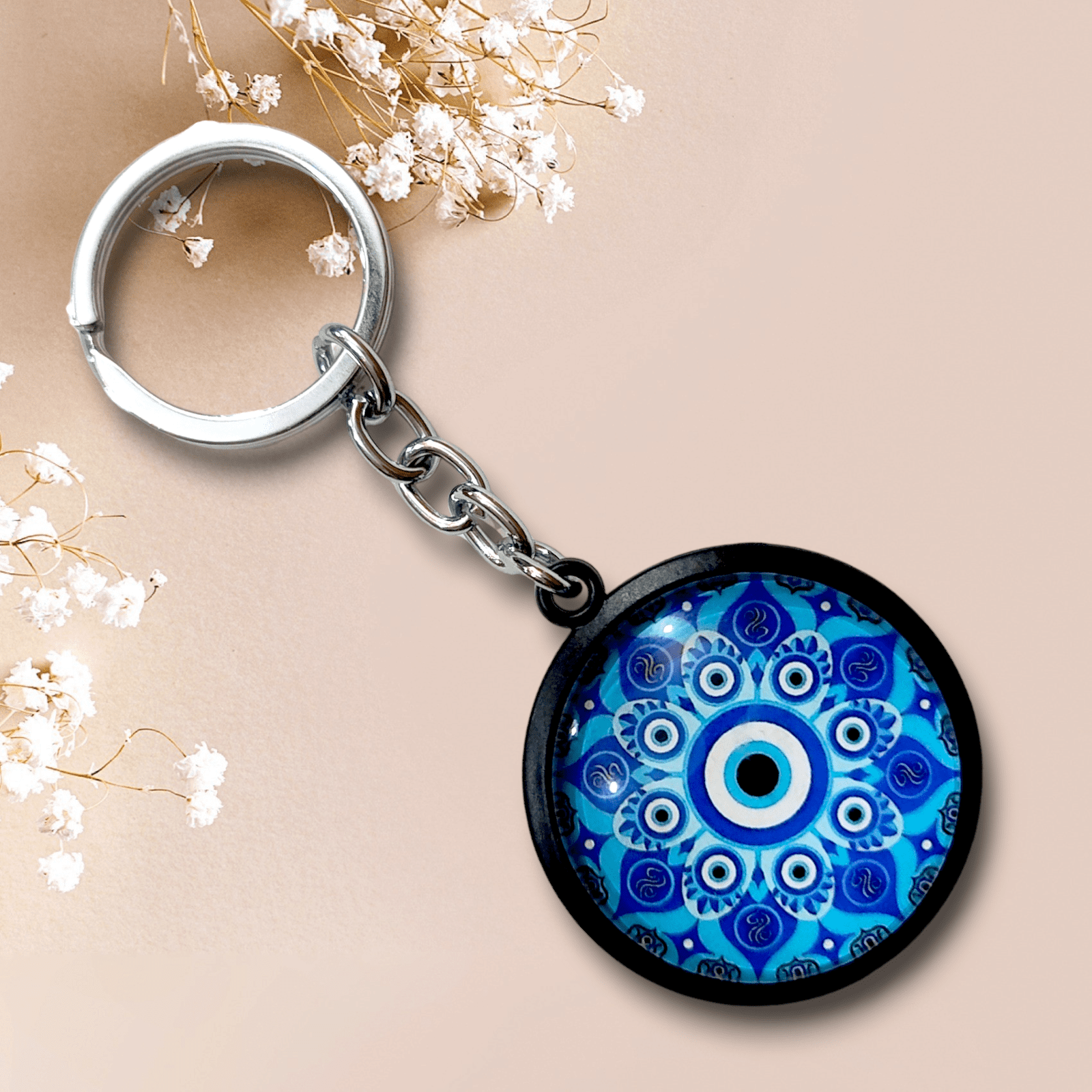 Evileye Crystal Keychain