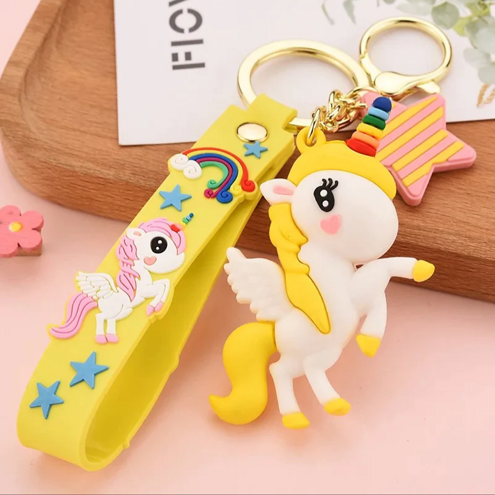 Thumbnail: Unicorn PVC Keychain