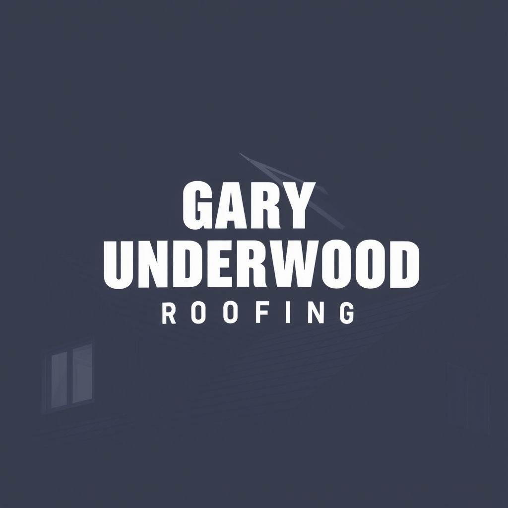 create a word image that says_ Gary Underwood Roofing (like a logo).jpg