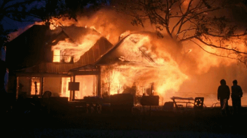 Burning Farm House.gif