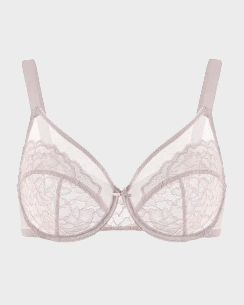Thumbnail: Full-Coverage Laced Minimizer Bra