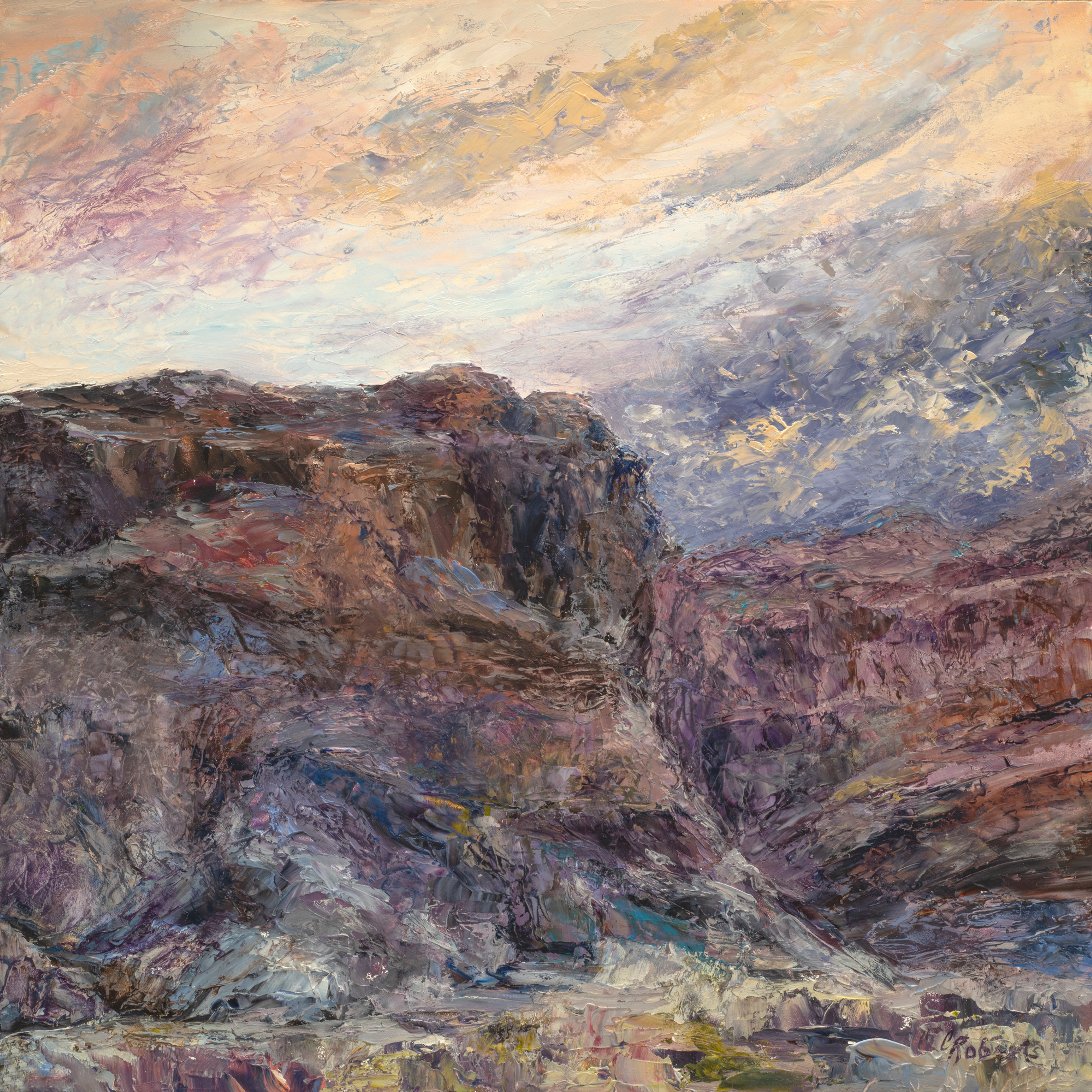 “Canyon Settling”