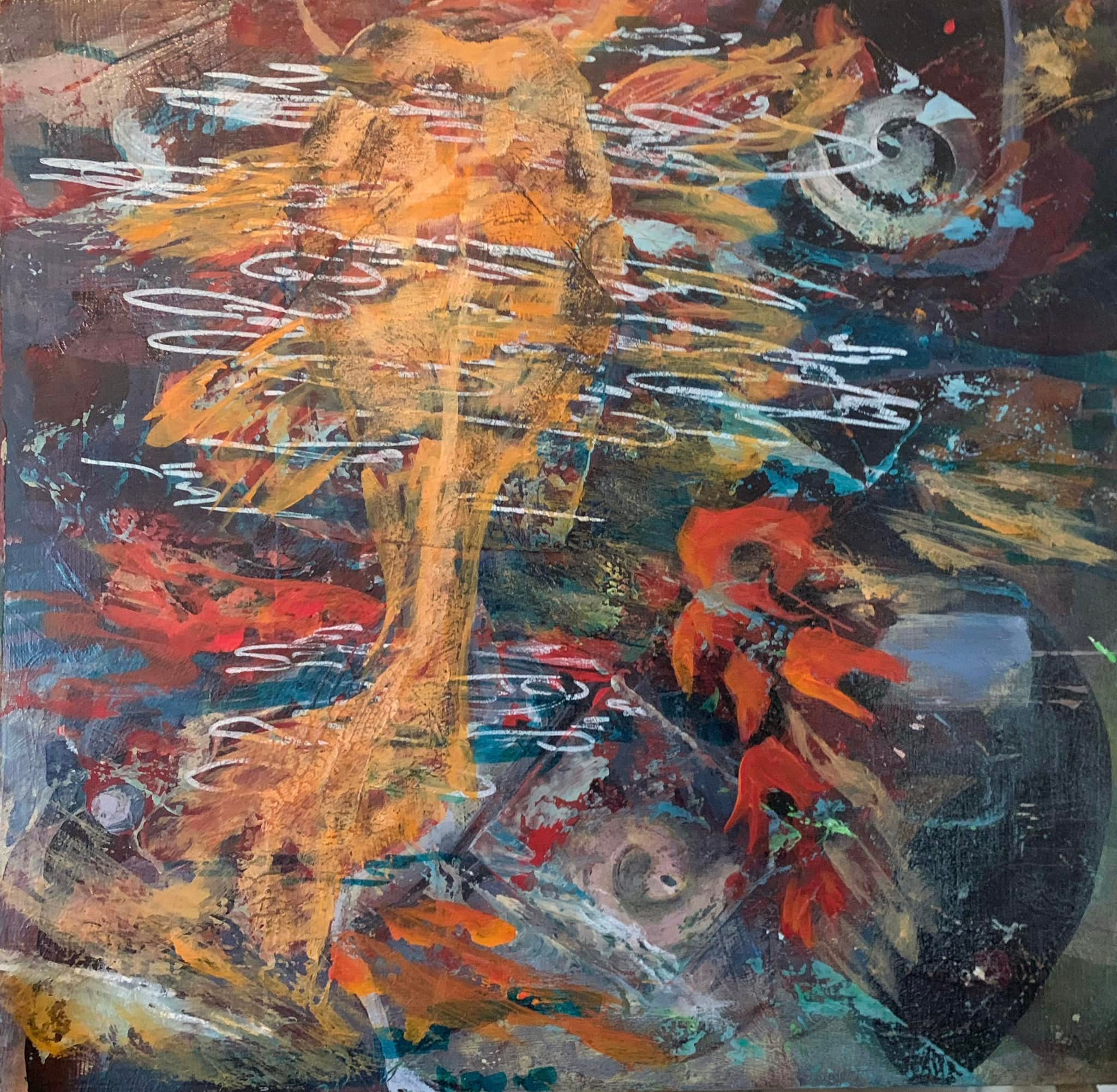 "Shimmers of Koi"