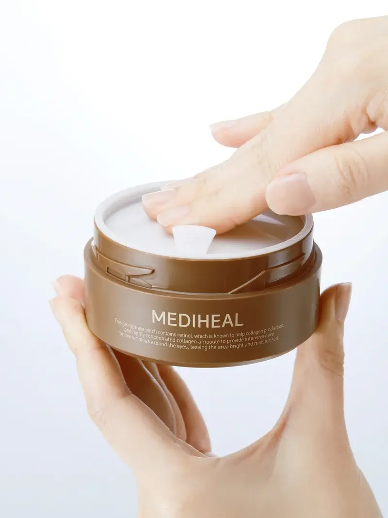 Миниатюра:  Mediheal  Ампульные патчи для век с ретинолом и коллагеном