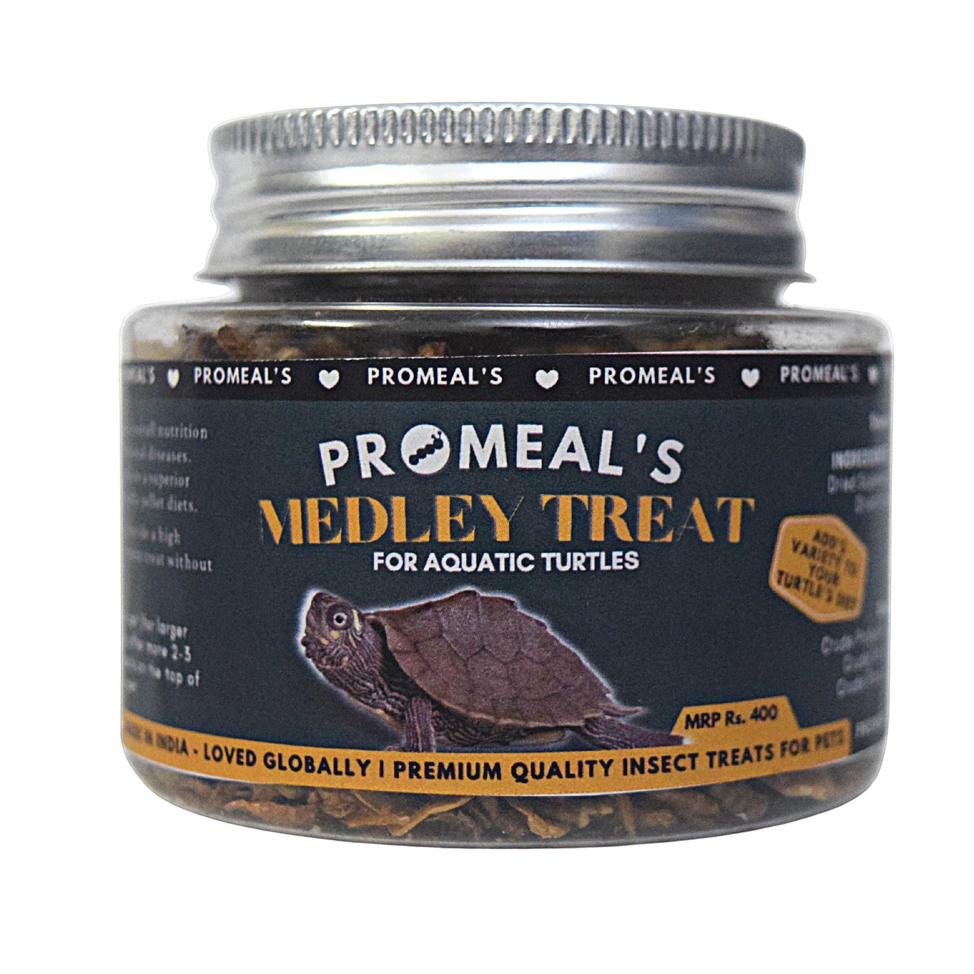 Medley Treat Insect Mix for Aquatic Turtles