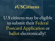 ՀՀ-ում բնակվող ԱՄՆ քաղաքացիները կարող են քվեաթերթիկն ուղարկել էլեկտրոնային եղանակով