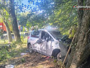 4 զnհ, 1 վիրավnր. Կոտայքում «Nissan Tiida»-ն բախվել է ծառերին