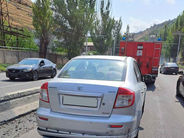 Երևանի Մյասնիկյան պողոտայում բախվել է 4 մեքենա