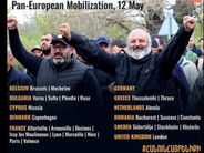 Եվրոպական 11 երկրների 30 քաղաքներում մայիսի 12-ին տեղի կունենան ցույցեր