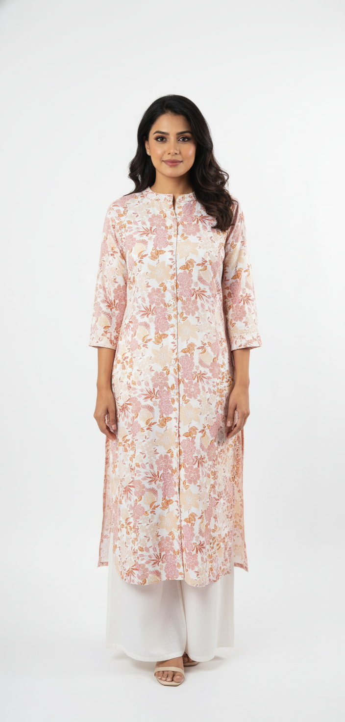 Floral Rose Kurti