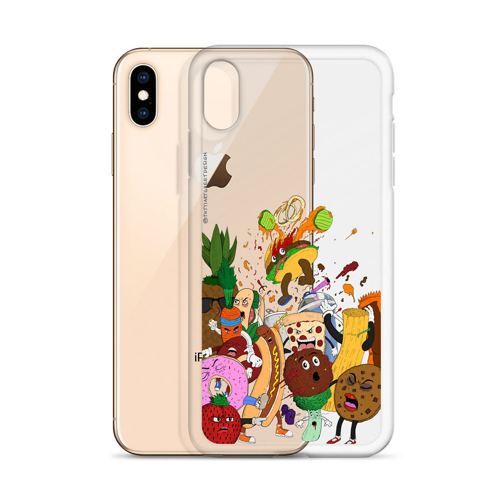 Thumbnail: Food Fight / iPhone Case