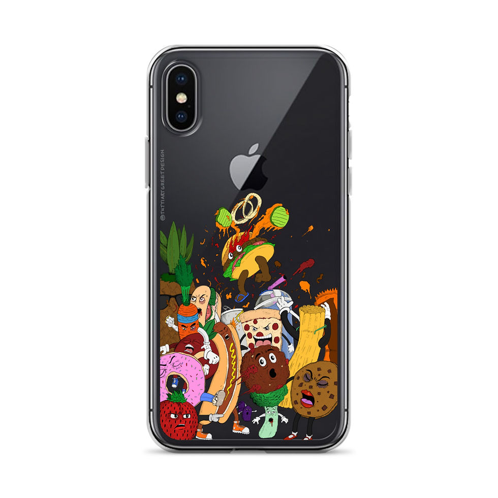 Thumbnail: Food Fight / iPhone Case