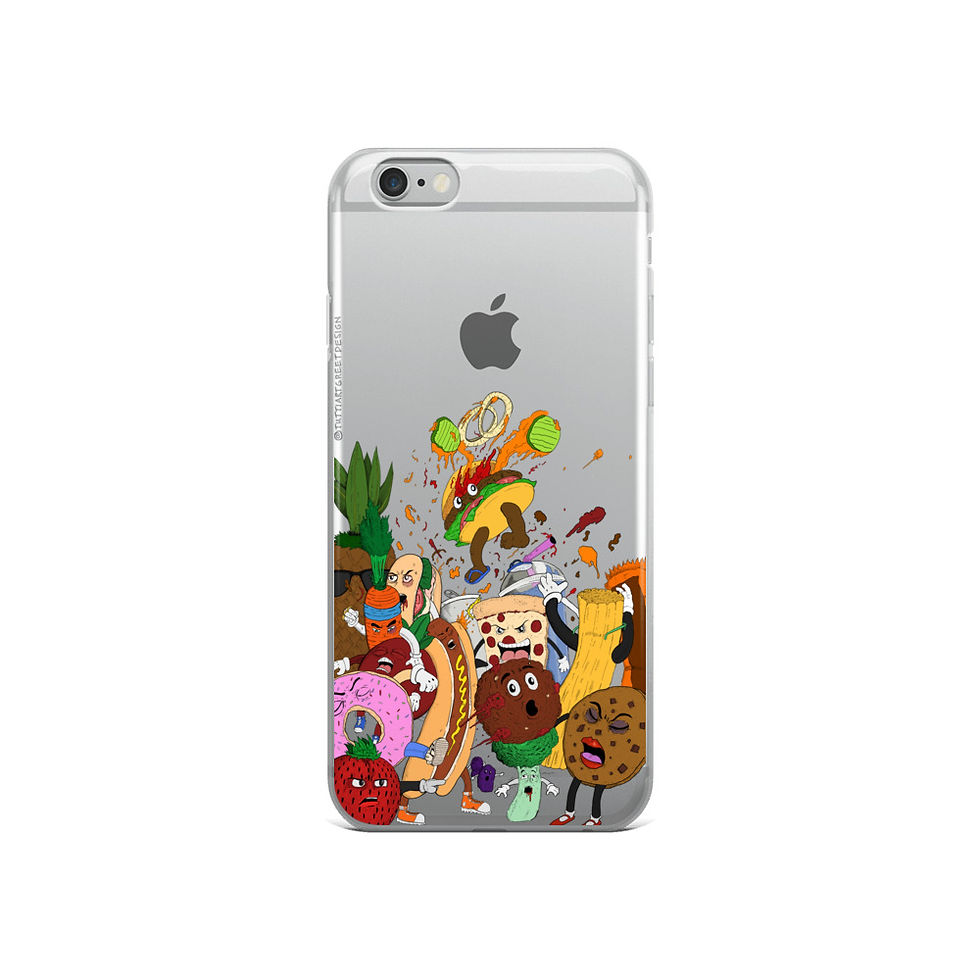 Thumbnail: Food Fight / iPhone Case