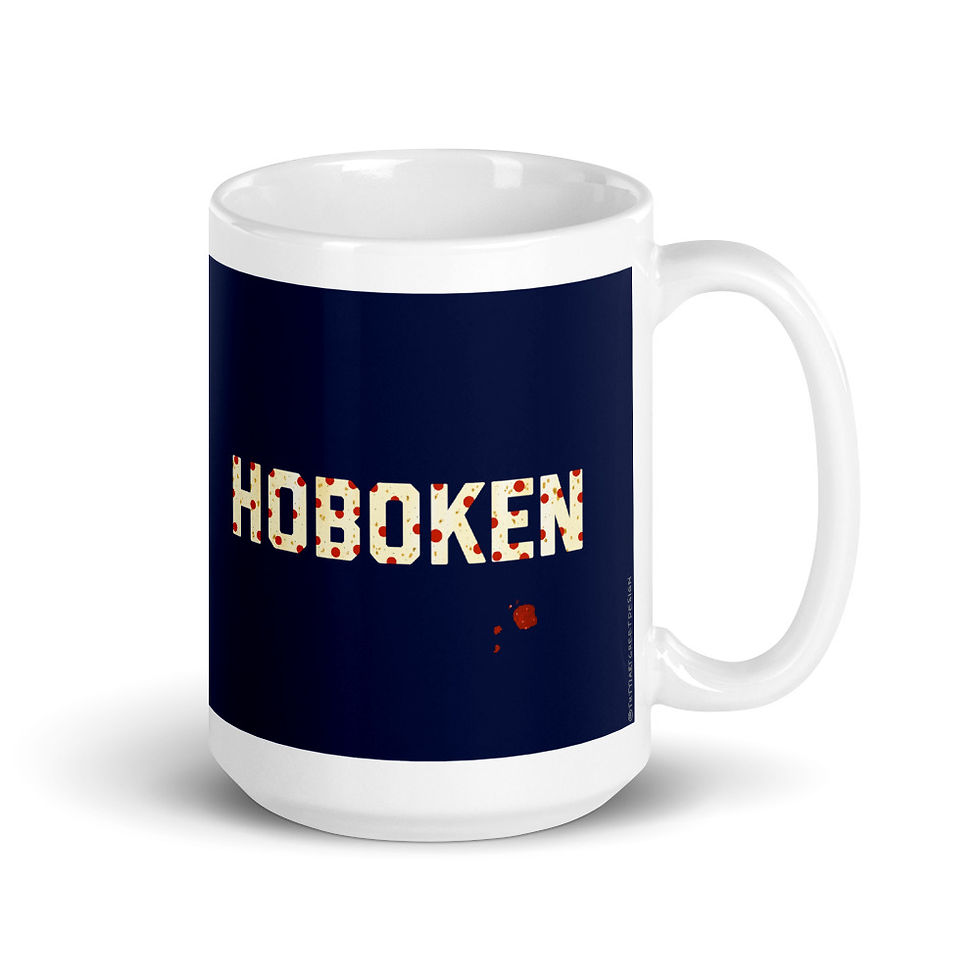 Thumbnail: Hoboken Foodie / Glossy Ceramic Mug