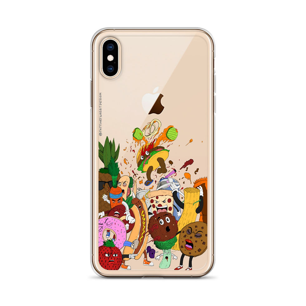 Thumbnail: Food Fight / iPhone Case