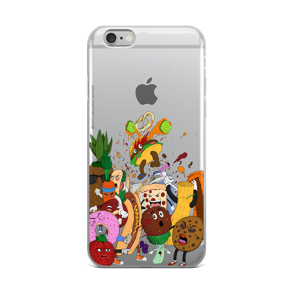 Thumbnail: Food Fight / iPhone Case