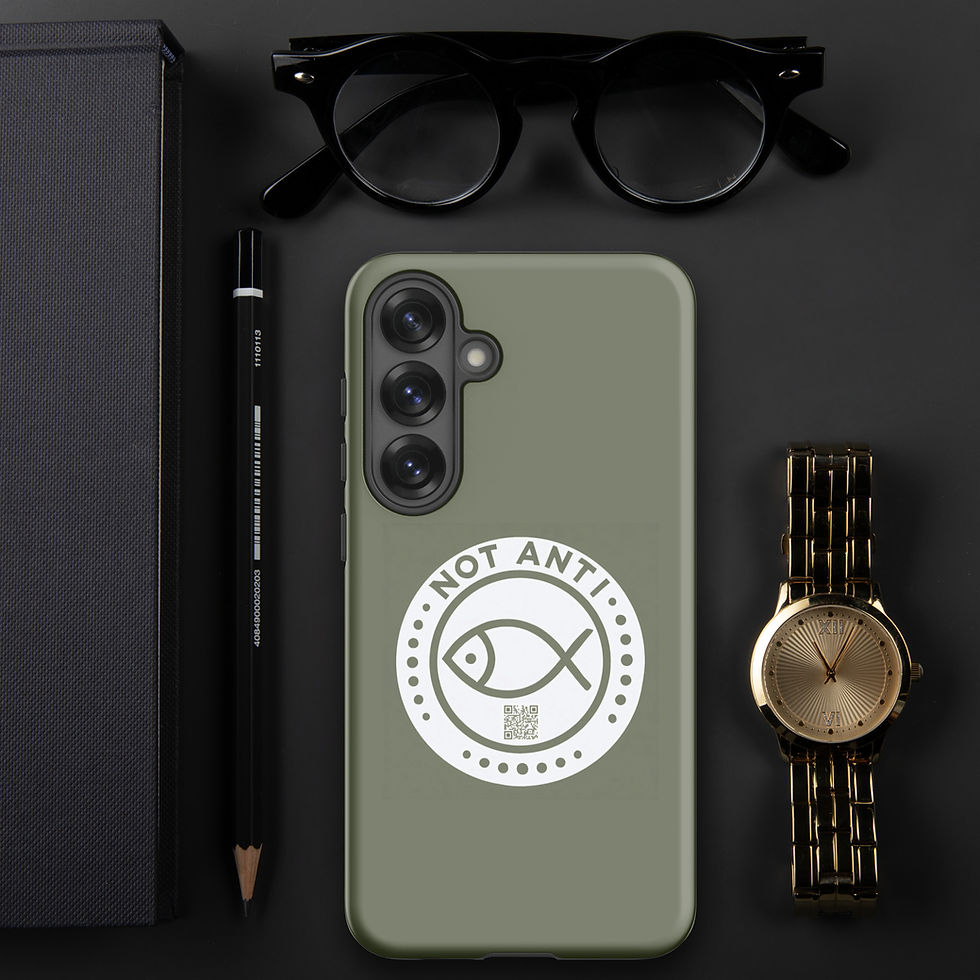 Thumbnail: Tough case for Samsung® Olive Not Anti Fish