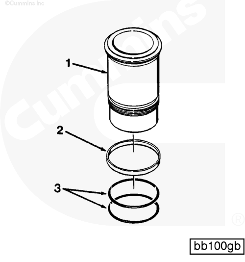 Thumbnail: CYLINDER SHIRT (CUMMINS NTA 855)