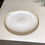 Miniatura: Baja Plato Lino Blanco Orilla Dorada