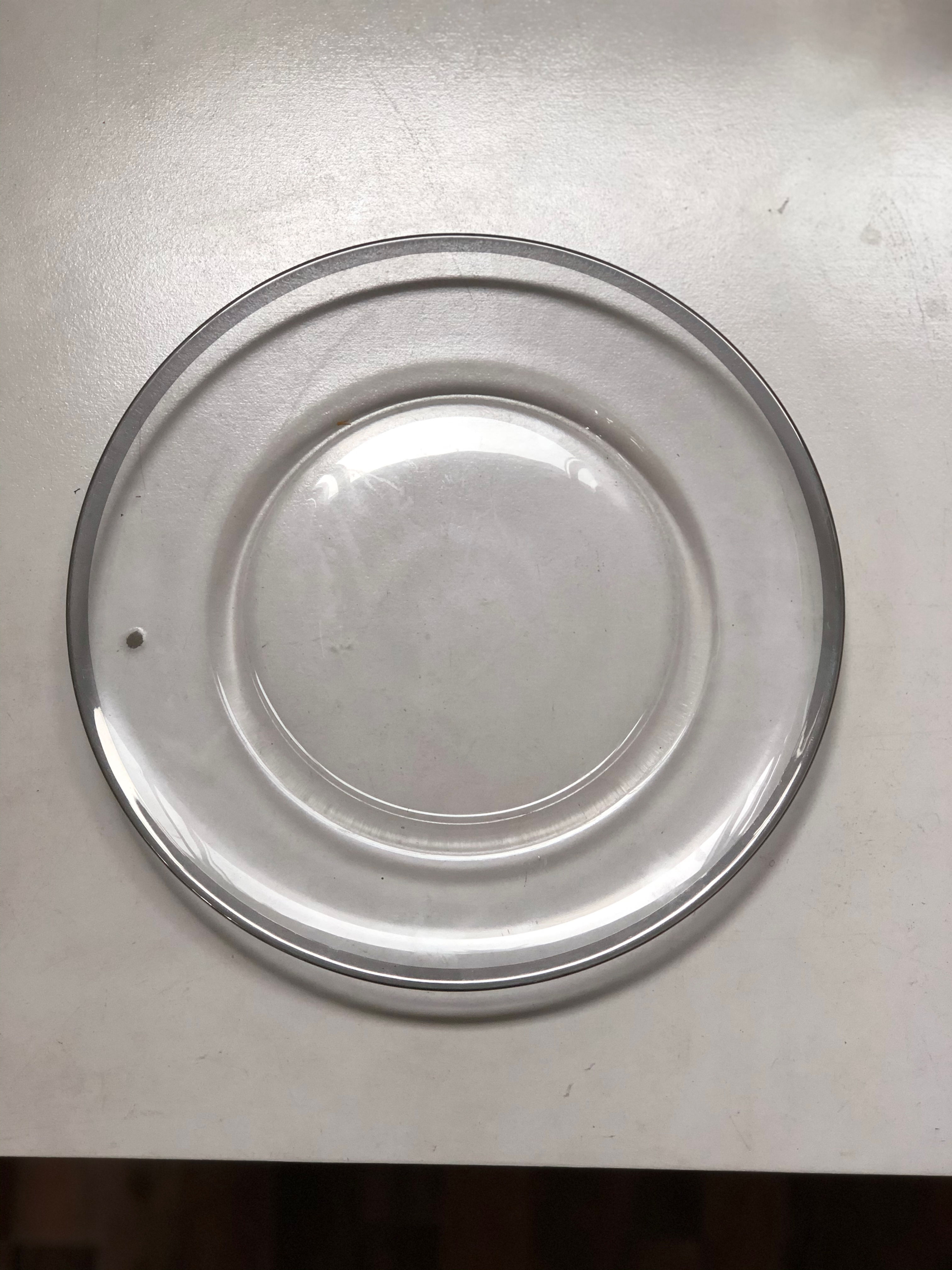 Baja Plato Orilla Plateada