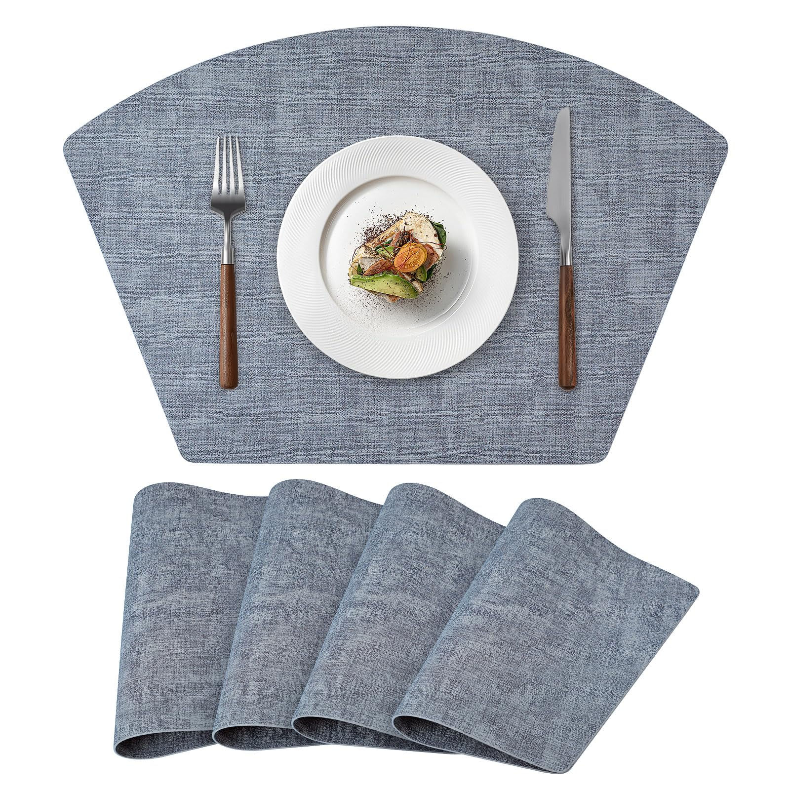 Luxurious Heat-Resistant Dining Table Mats Set