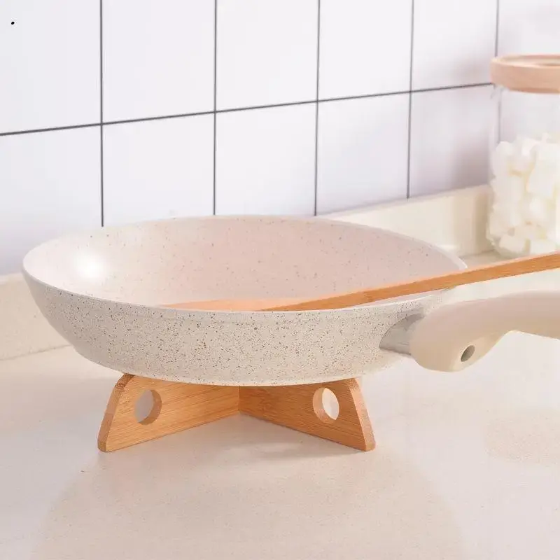 Thumbnail: Bamboo Cross Pot Stand and Draining Rack (1 or 2 pcs)