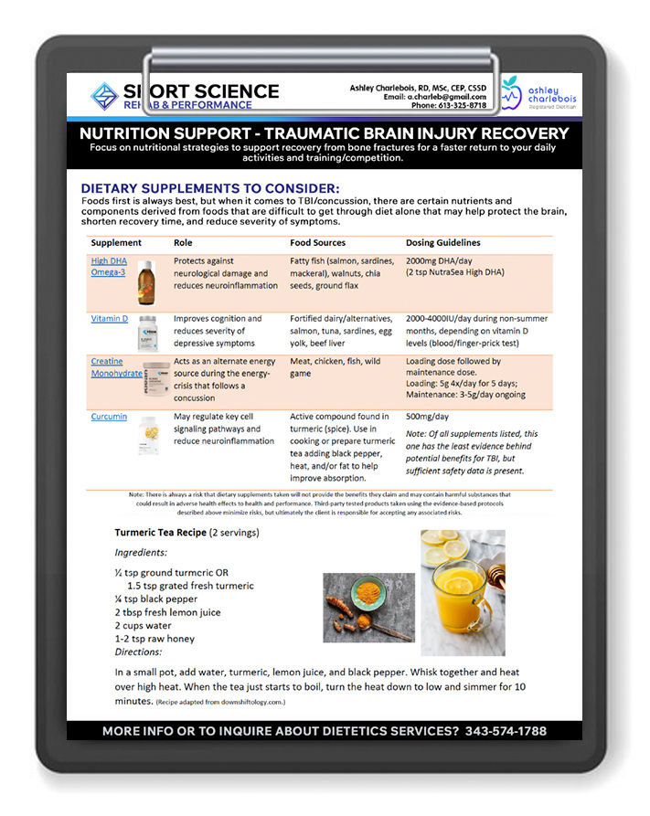 Traumatic Brain Injury Protocol