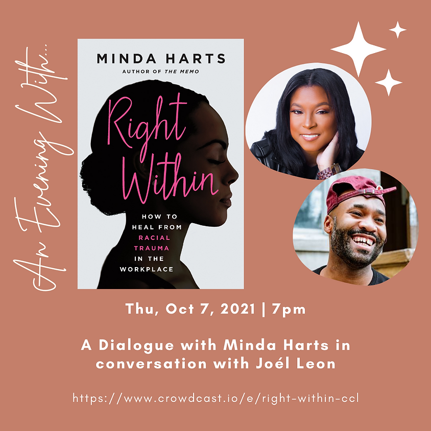 Author Talk: Right Within | Minda Harts in conversation with Joél Leon