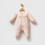 Thumbnail: A Pack of Three Sizes Baby Girl Patchwork Cotton Romper (0–6 Months)