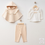 Thumbnail: A pack of Four Sizes Baby Girl Embroidered Knit Cape Outfit (6-9-12-18 M)