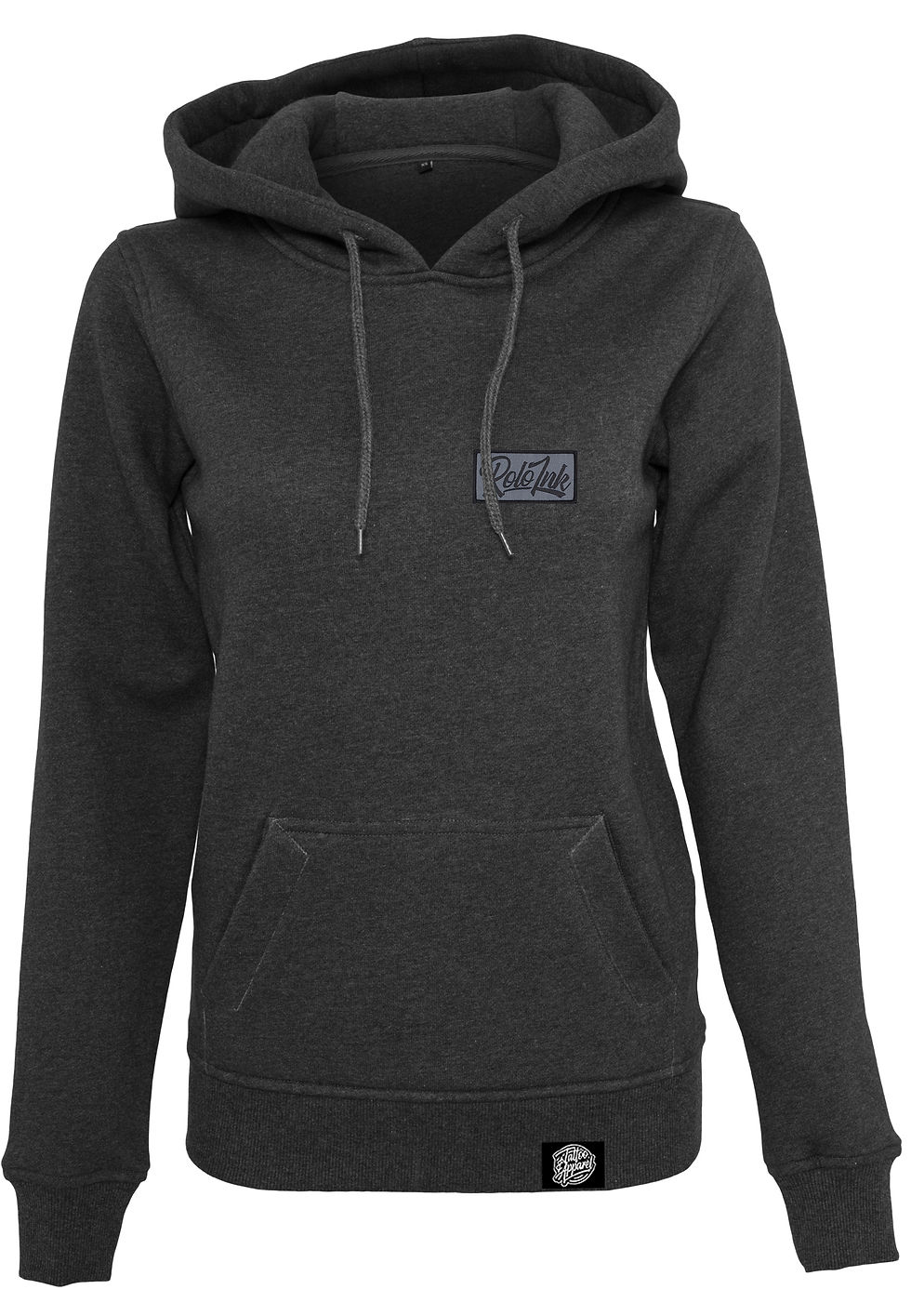 Miniaturbild: Hoodie Rolo Ink Darkgrey Black Patch