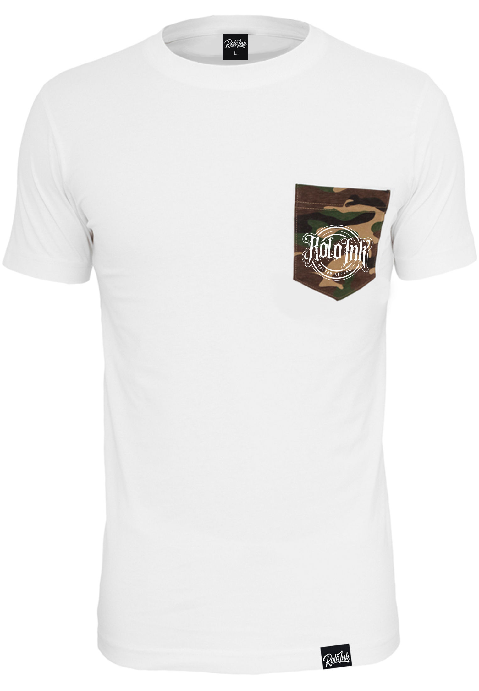 Camo Pocket Tee Grunge