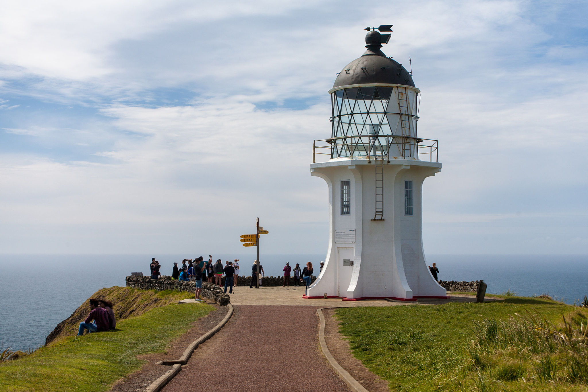 Cape Reinga's Lighthouse, at the top of Te Ika a Maui, New Zealand's North Island